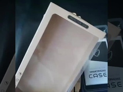 صناديق صلبة بيضاء قابلة للتخصيص للتعبئة الإلكترونية